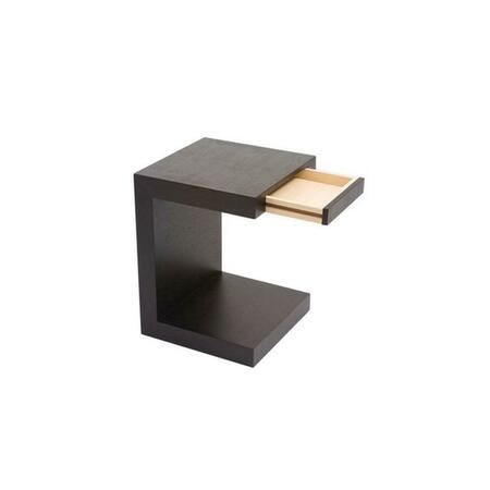 MOES HOME COLLECTION Zio Sidetable- Oak-Black AD-1024-02